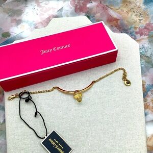 Juicy Couture bracelet Half Chain Half Bangle